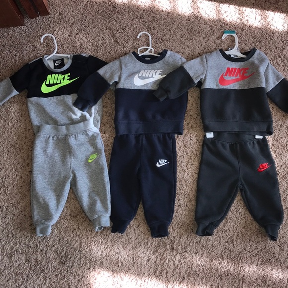 baby nike jogging suit